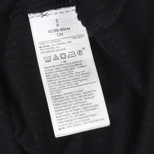 Banana Republic Women Black S Pencil Skirt Stretch