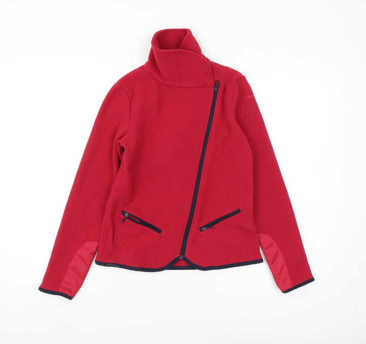 Fouganza Girls Red Fleece Jacket, Size 12 Years, Casual