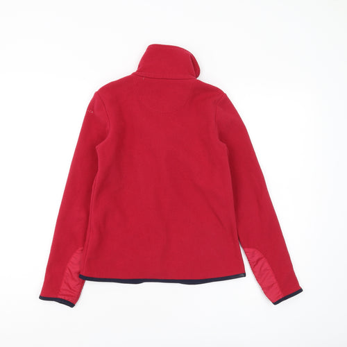 Fouganza Girls Red Fleece Jacket, Size 12 Years, Casual