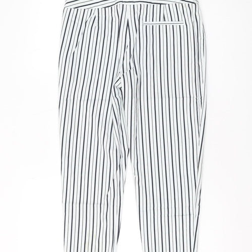 Marks and Spencer Women's Striped Trousers - Size 12