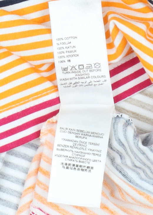 Principles Multicoloured Striped Women's T-Shirt, Size 16