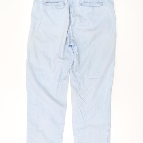 Minuet Women's Blue Capri Trousers, Size 12, Petite