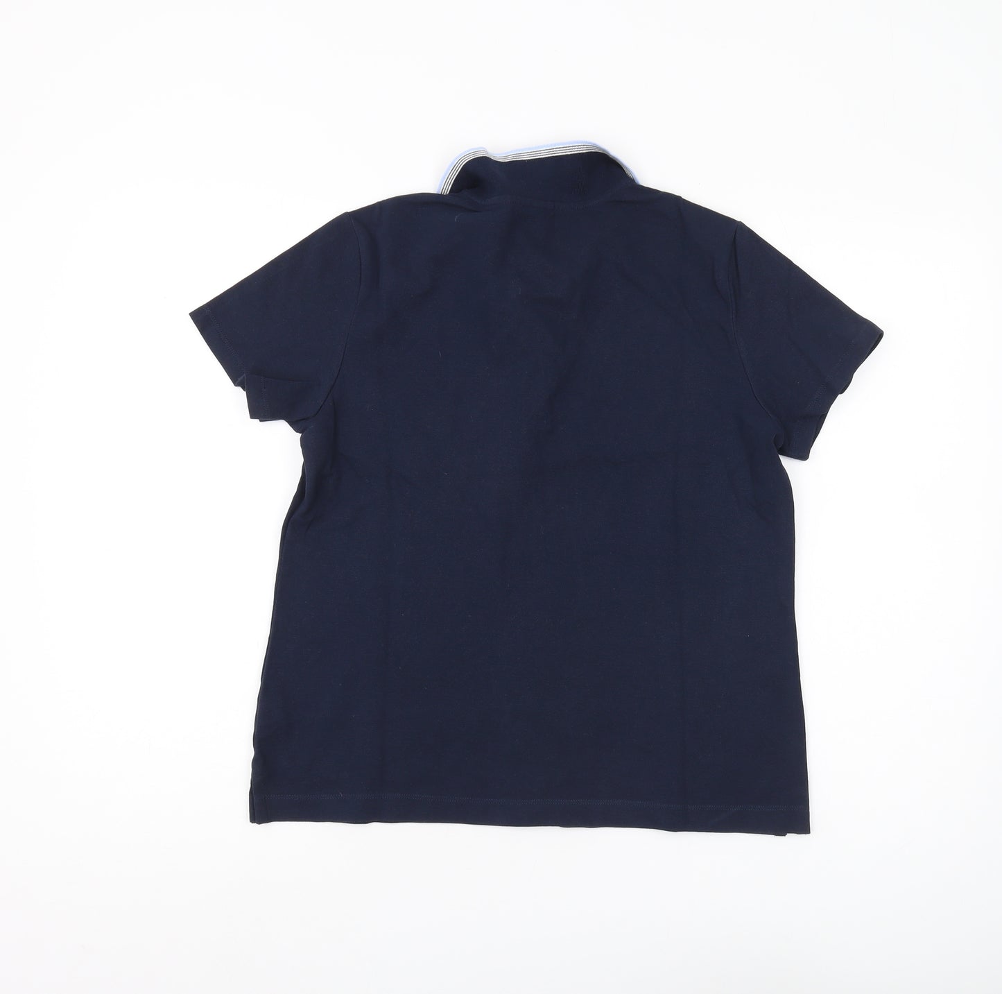 Lands' End Women's Petite Blue Polo Shirt