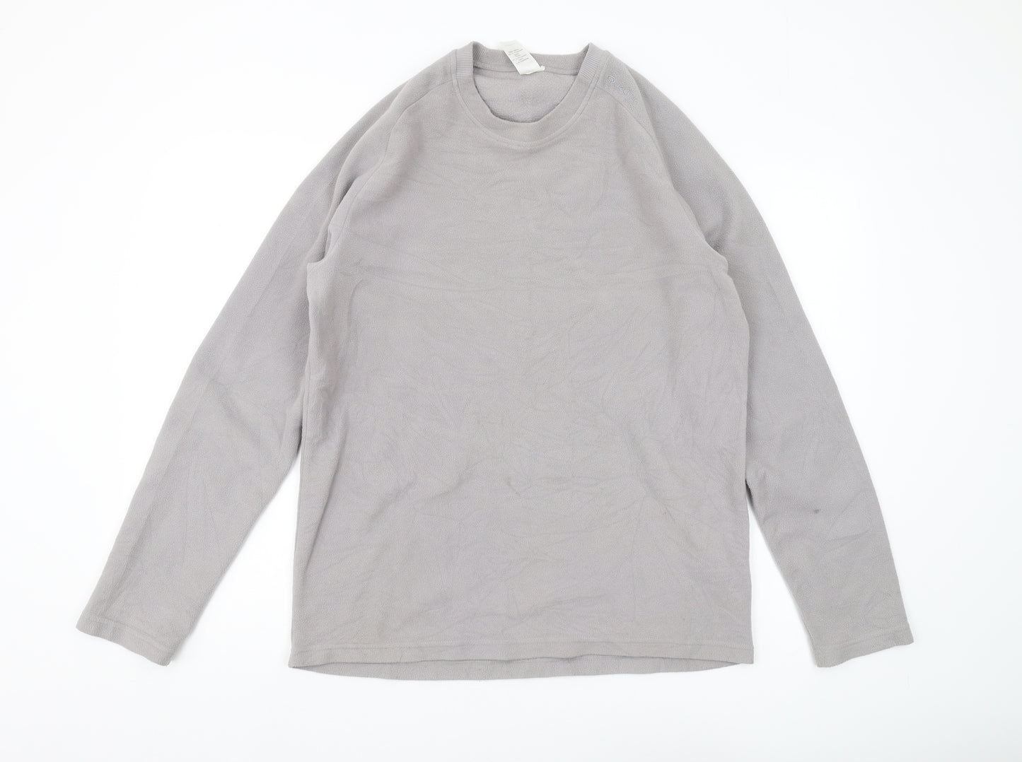 Quechua Grey Men's Pullover Sweatshirt - Size L