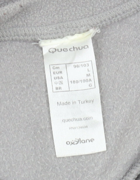 Quechua Grey Men's Pullover Sweatshirt - Size L