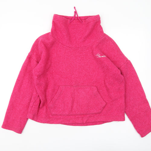 Dare 2B Women's Pink Pullover Sweatshirt, UK 12, Hooded & Lightweight