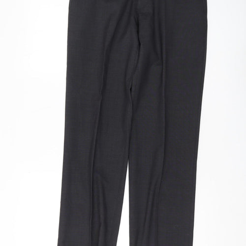 Next Men's Black Dress Pants Size 30 Formal Trousers