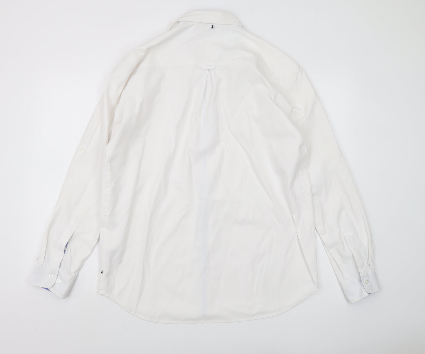 Regatta Men’s White Long Sleeve Button-Up Shirt L