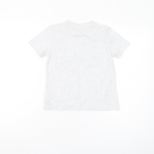 Marvel Boys White Superhero Graphic T-Shirt 6-7 Years