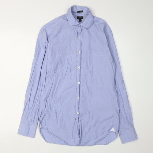 J.CREW Men's Blue Slim Fit Button-Up Shirt Size S