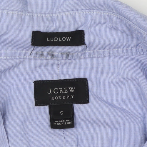 J.CREW Men's Blue Slim Fit Button-Up Shirt Size S
