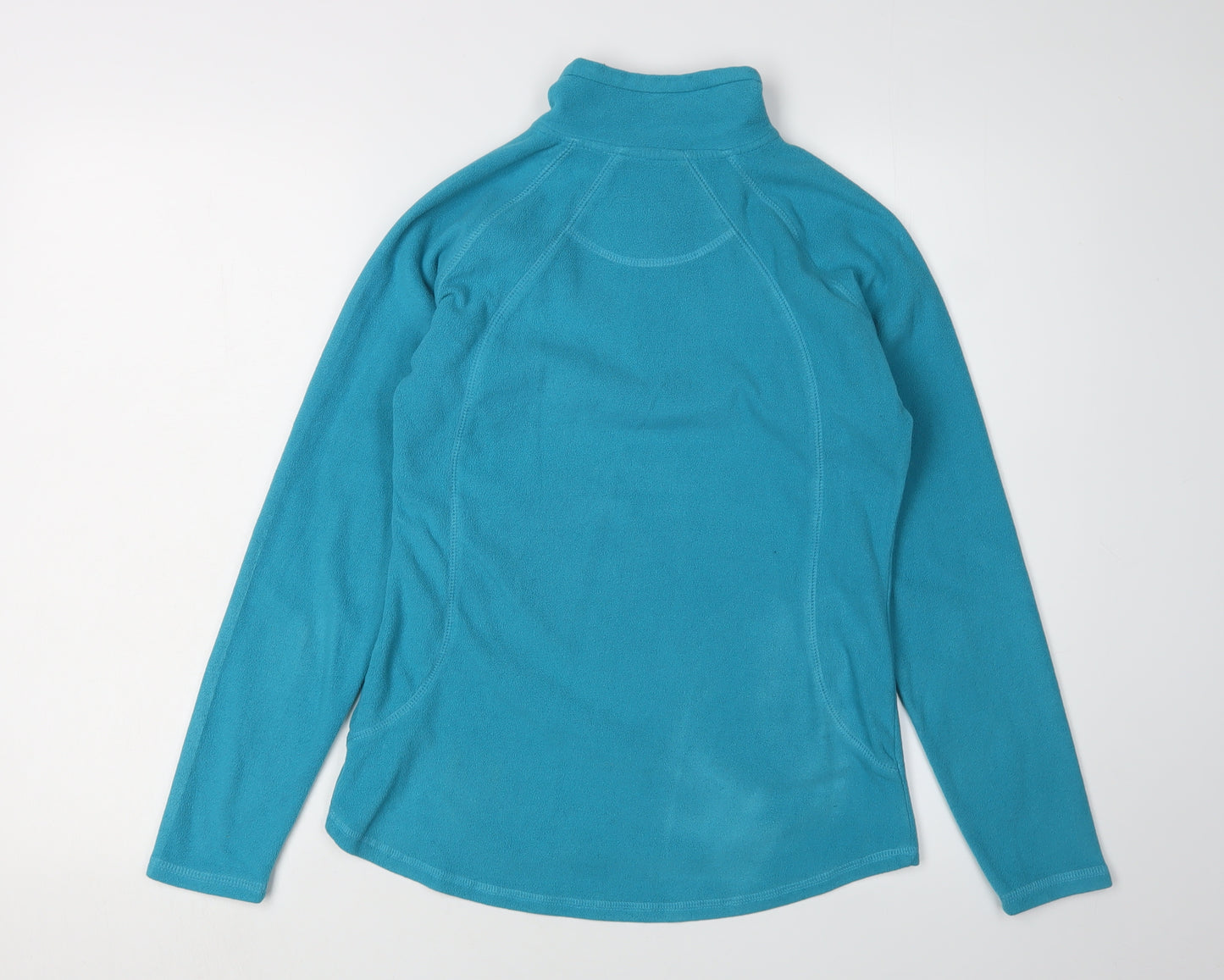Peter Storm Womens Blue High Neck Polyester Pullover Sweatshirt