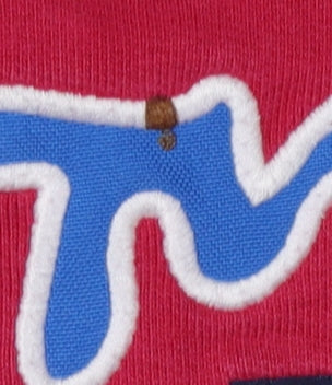 Tommy Jeans Red Unisex Sweatshirt - Size S, Logo Pullover