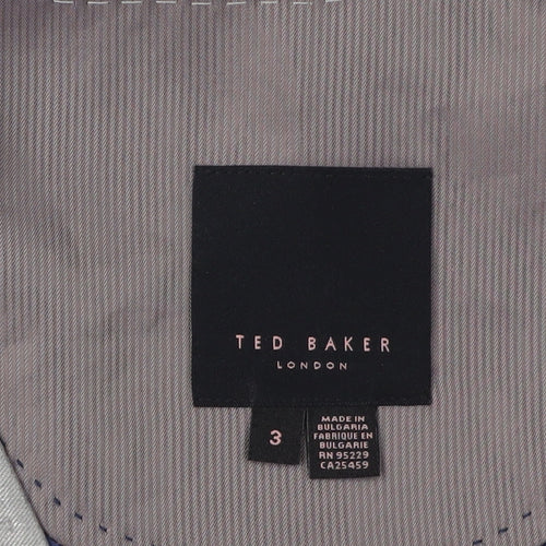 Ted Baker Men's Grey Suit Waistcoat Size 3