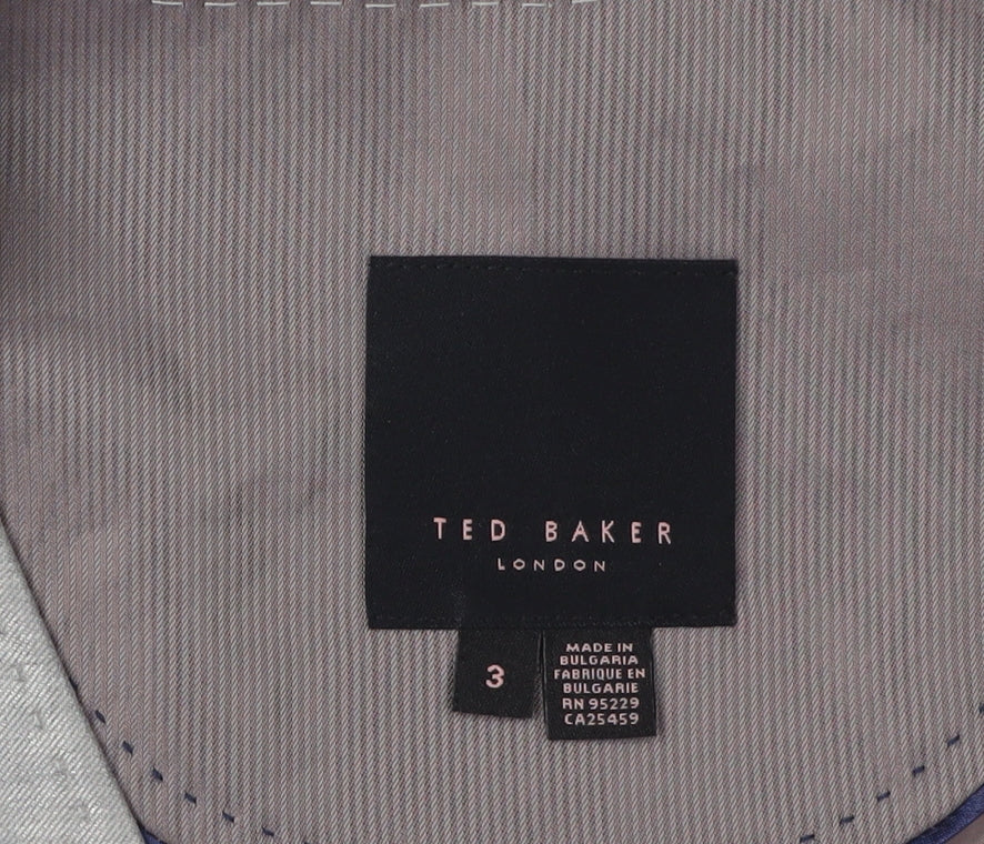 Ted Baker Men's Grey Suit Waistcoat Size 3