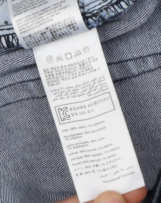 Joules Women's Blue Denim Jeans, Size 14, Medium Wash