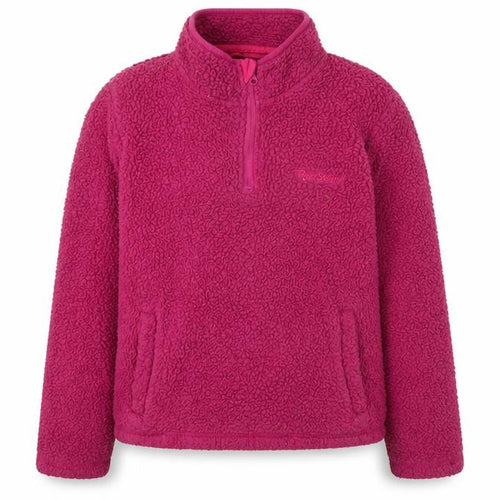 Peter Storm Girls Pink 1/4 Zip Sweatshirt 11-12 Years