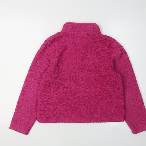 Peter Storm Girls Pink 1/4 Zip Sweatshirt 11-12 Years