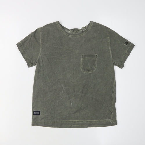 Regatta Grey T-Shirt Unisex Kids 7-8 Years Basic Style