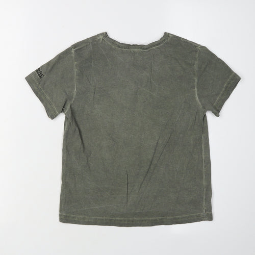 Regatta Grey T-Shirt Unisex Kids 7-8 Years Basic Style