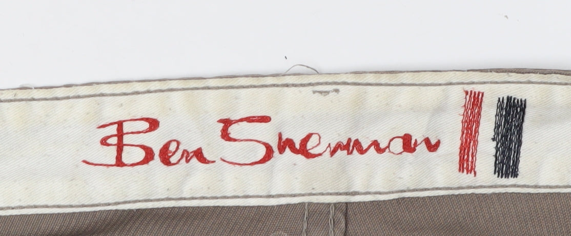 Ben Sherman Brown Corduroy Trousers 30