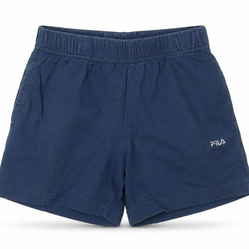 Fila Boys Blue Athletic Shorts, Age 3, Cotton, Summer Activewear