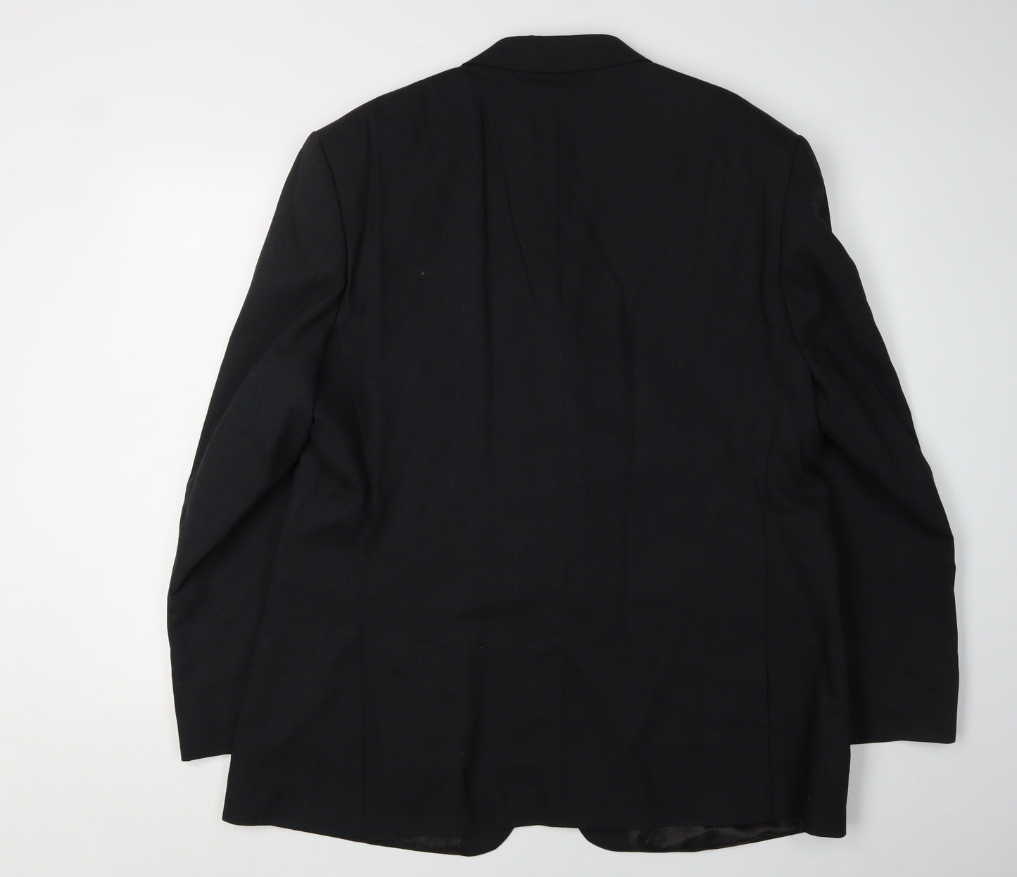Jeff Banks Men's Black Suit Jacket, Regular Fit 46R