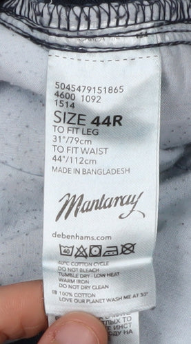 Debenhams Men's Blue Straight Jeans 44R