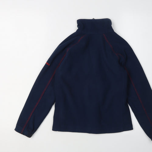 Columbia Boys Blue Track Jacket S Full Zip Outdoor