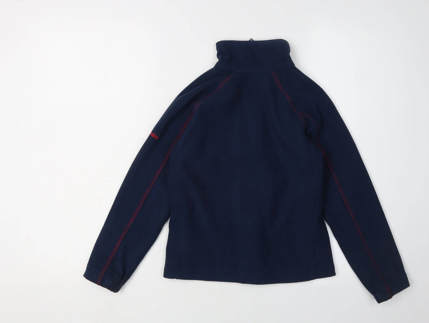 Columbia Boys Blue Track Jacket S Full Zip Outdoor