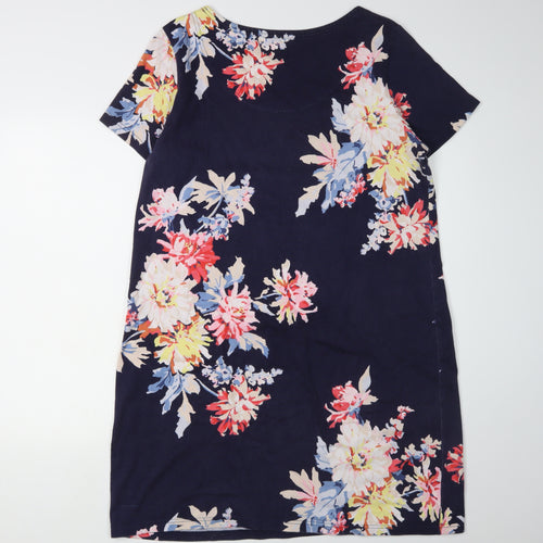 Joules Women's Floral Shift Dress, 18, Multicoloured, Casual