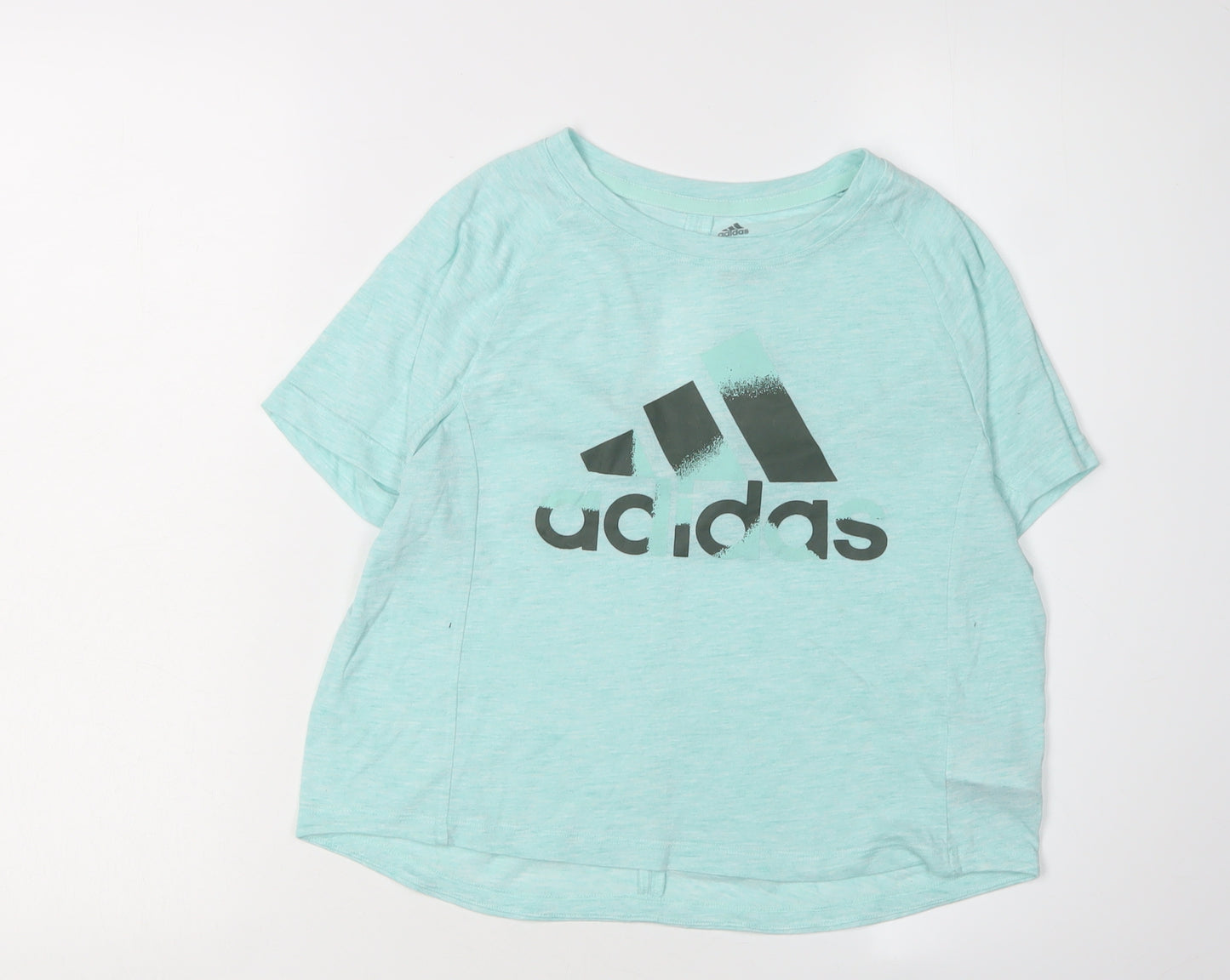 Adidas Women's Blue Active T-Shirt - Size S