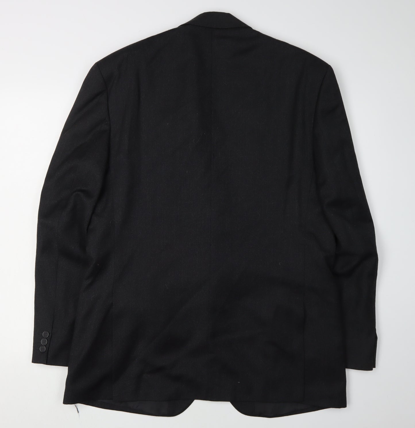 Centaur Men's Black Blazer 42 Regular Wool Formal Jacket