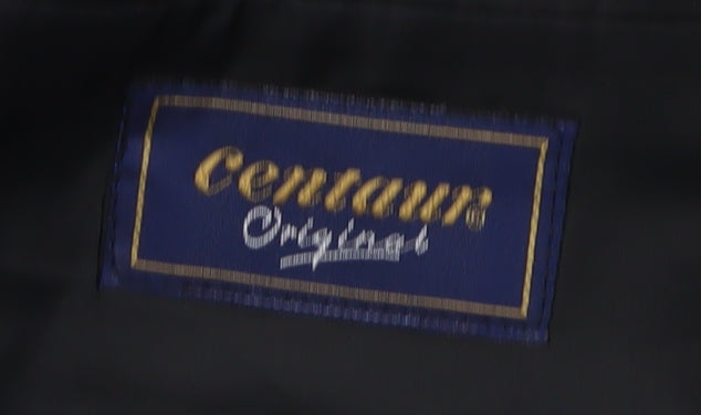 Centaur Men's Black Blazer 42 Regular Wool Formal Jacket