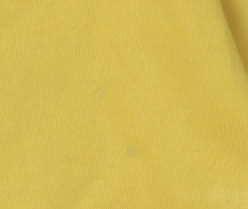 Tommy Hilfiger Boys Yellow Casual T-Shirt M, Short Sleeve