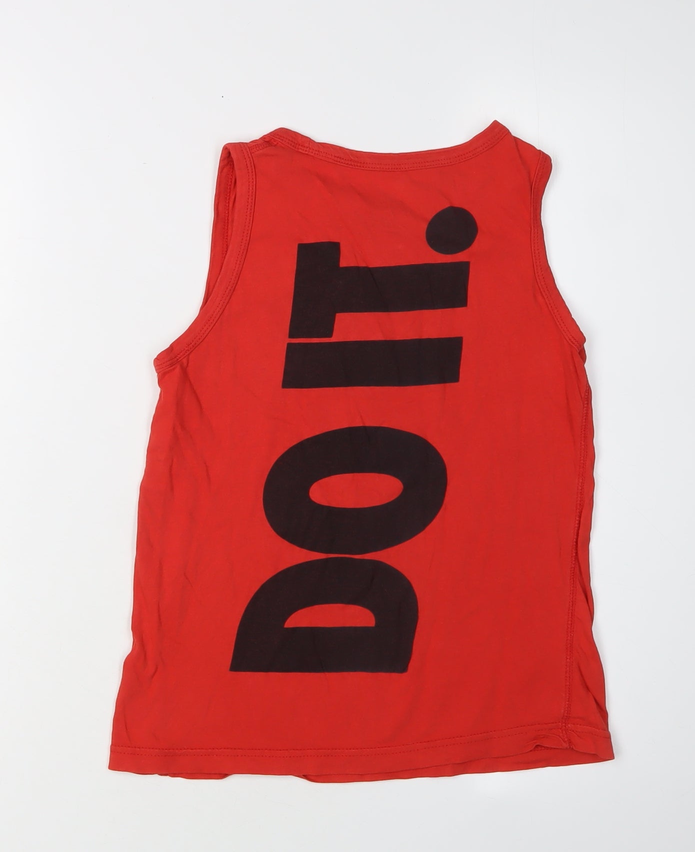 Nike Boys Red Tank Top, Small, Athletic Fit, Gym & Training