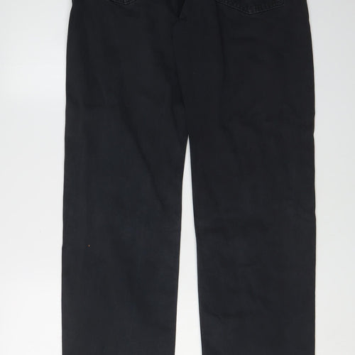 Hugo Boss Men's Black Straight Jeans Size 34