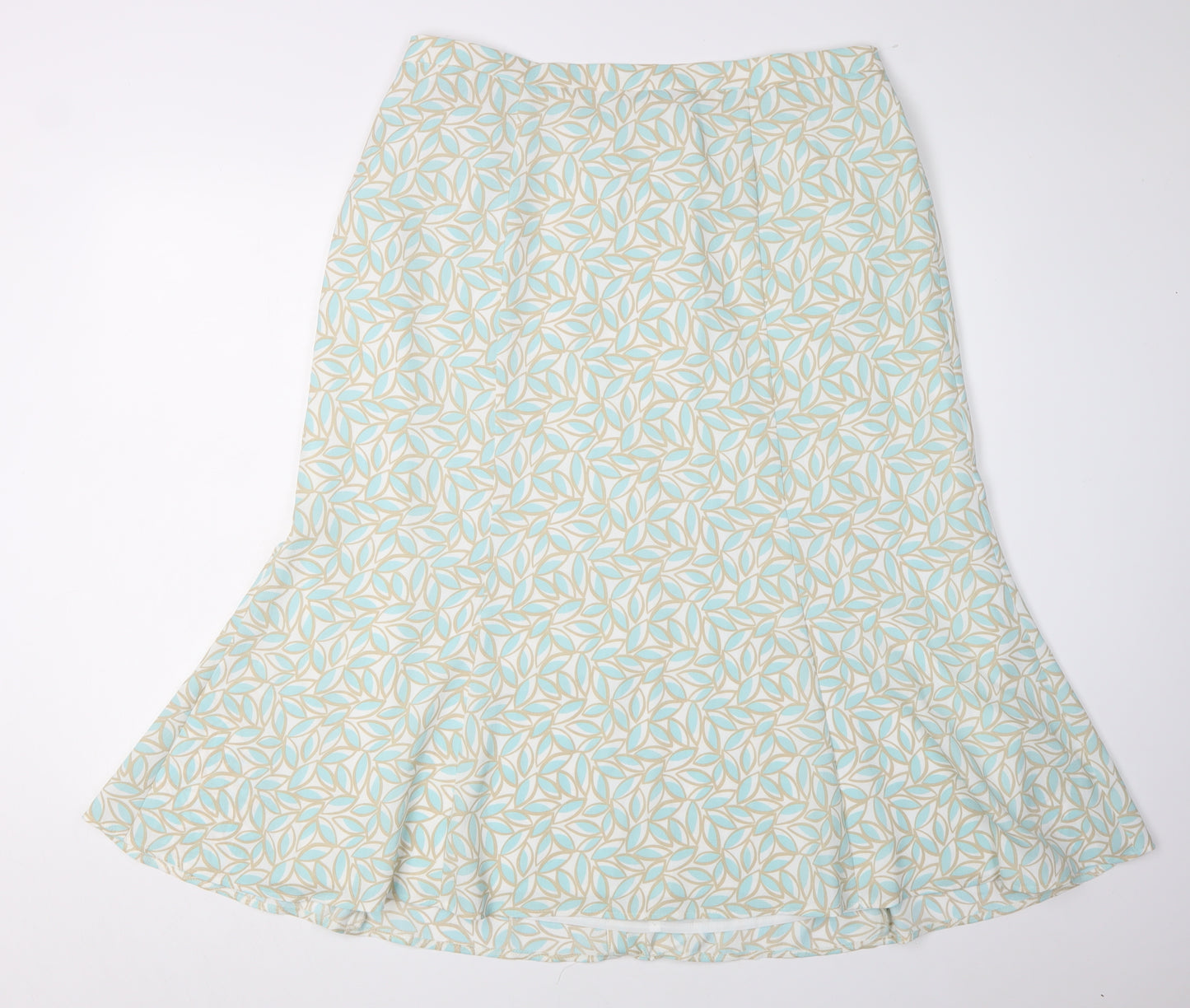 Eastex Women's Multicoloured Flare Midi Skirt Size 18