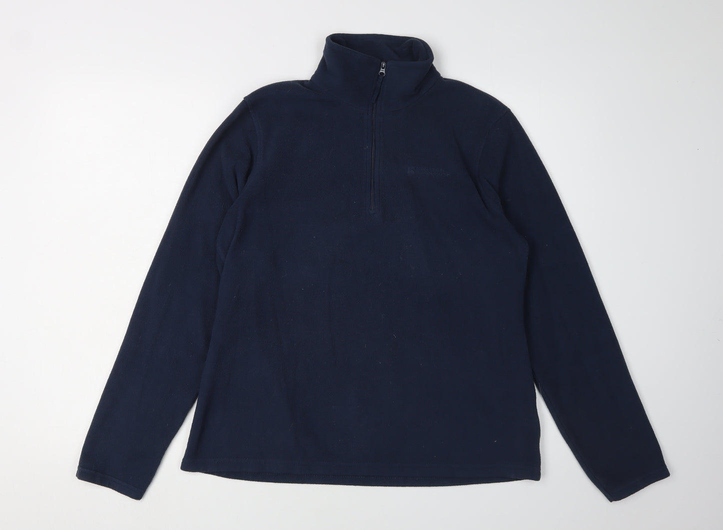 Mountain Warehouse Women's Blue Fleece Pullover L