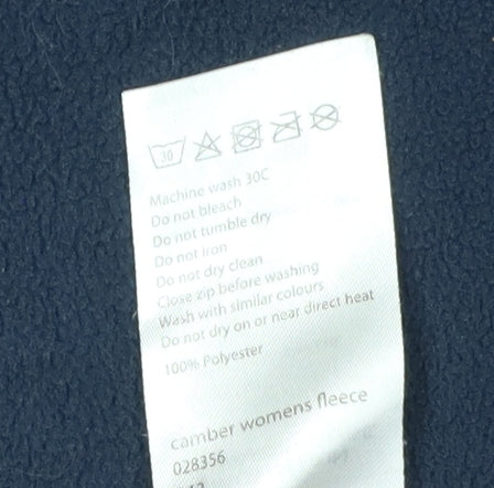 Mountain Warehouse Women's Blue Fleece Pullover L