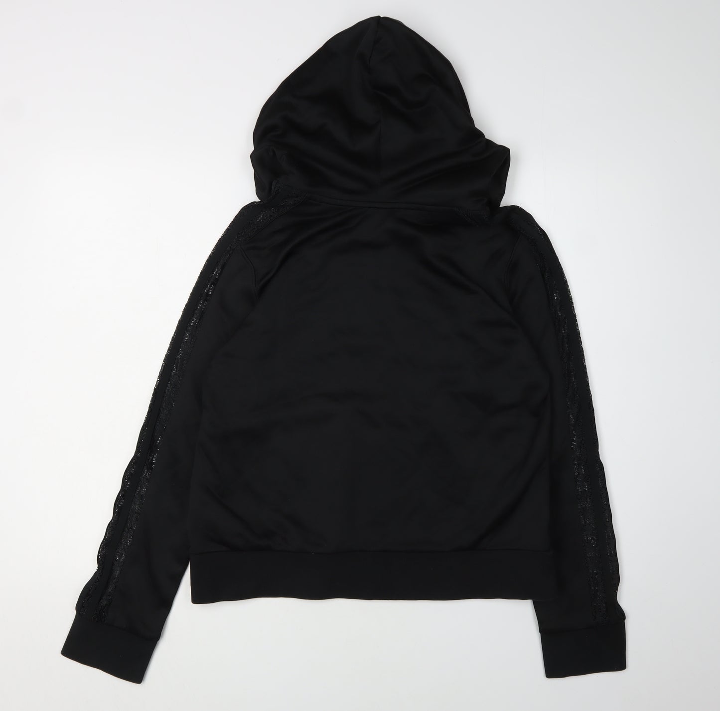 Adidas Women's Black Full Zip Hoodie Size 10