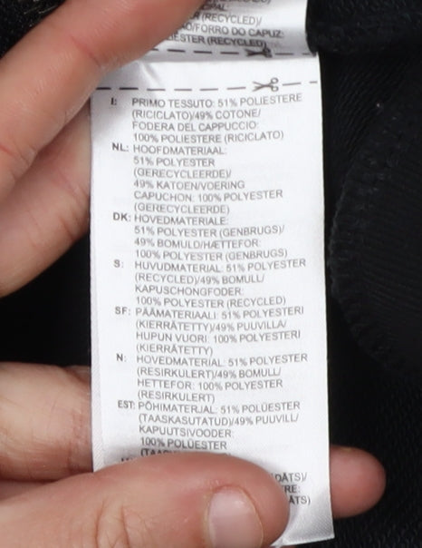 Adidas Women's Black Full Zip Hoodie Size 10