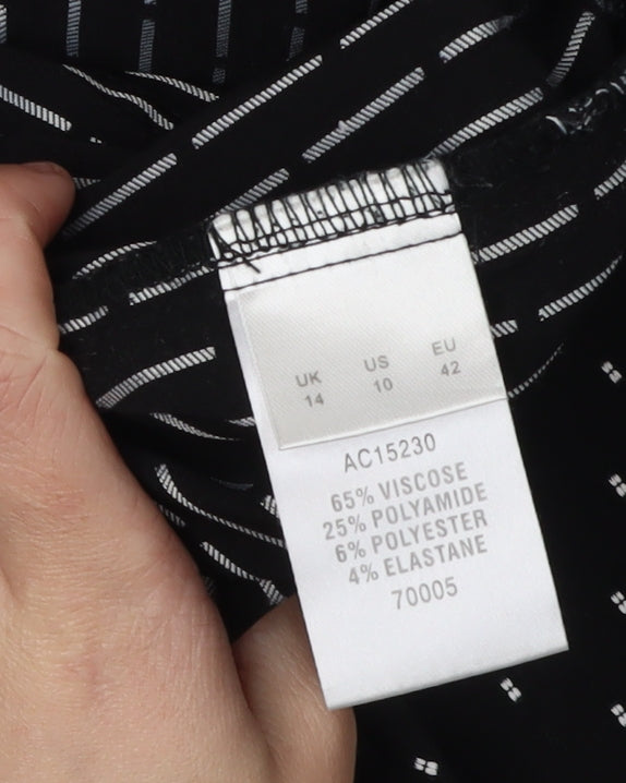 Cotton Traders Women's Black Trousers Size 14