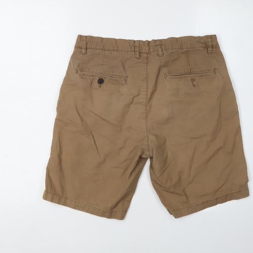H&M Men's Brown Chino Shorts M Size 30