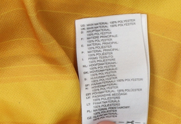 Adidas Men's Yellow Rugby Jersey M