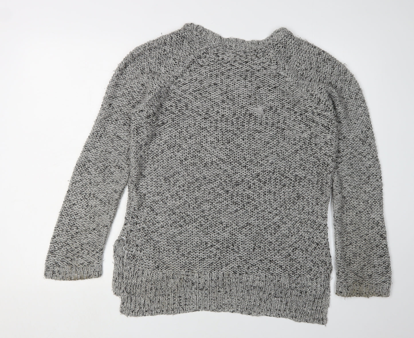 New Look Women's Grey Pullover Jumper Size 12
