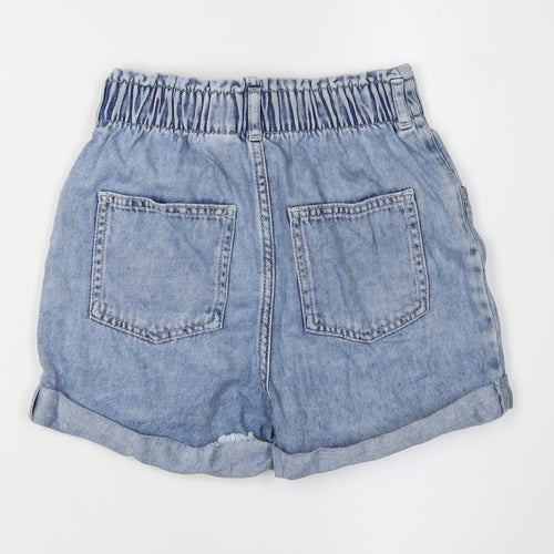 &Denim Girls Blue Denim Shorts, Casual Summer, 9-10 Years