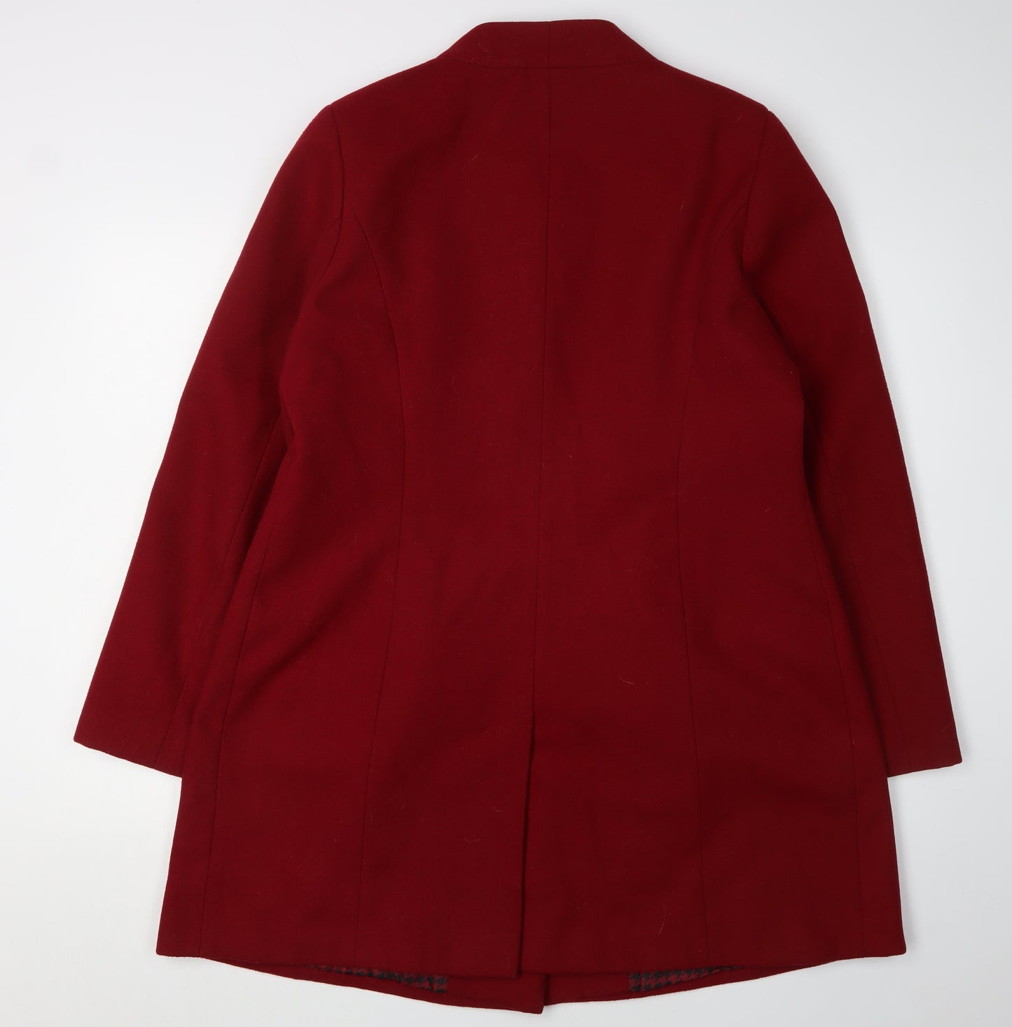 Marks and Spencer Women's Red Mid-Length Overcoat Size 16