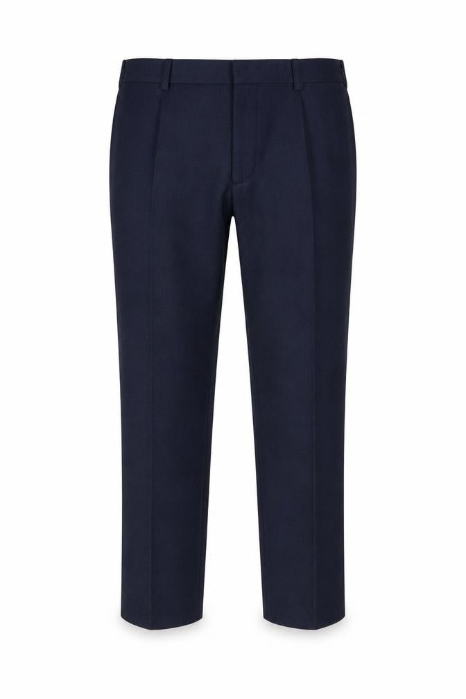 Marks and Spencer Men's Blue Dress Pants 40 Waist Regular Fit