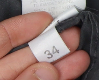 Rohan Men's Black Cargo Trousers Size 34